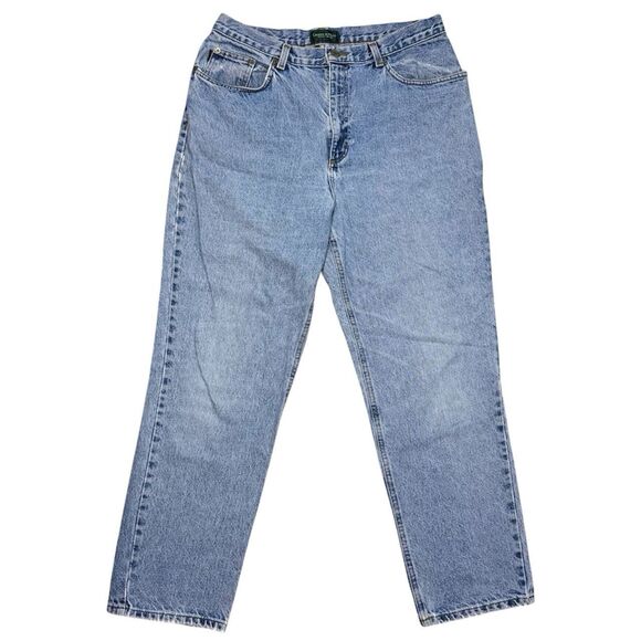 Lauren Ralph Lauren Women's Boyfriend Jeans Size 14 Denim Casual Y2K - Picture 2 of 8